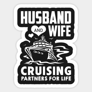 husband and wife Sticker